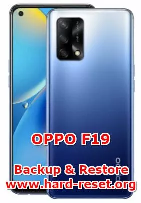how to backup & restore data on oppo f19