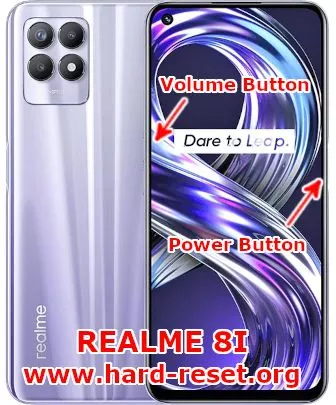 hard reset oppo realme 8i