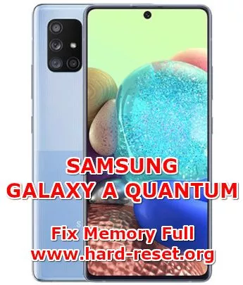 solution to fix low free storage full problems on samsung galaxy a quantum