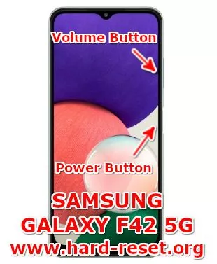 hard reset samsung galaxy f42 5g
