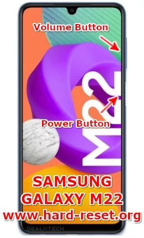 hard reset samsung galaxy m22