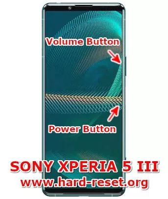 hard reset sony xperia 5 III (mark 3)