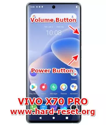 hard reset vivo x70 pro