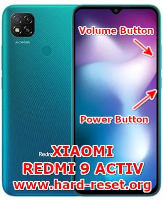 hard reset xiaomi redmi 9 activ