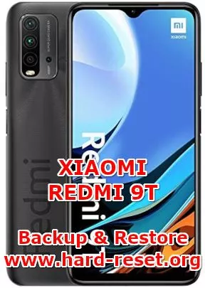 how to backup & restore data on xiaomi redmi 9t