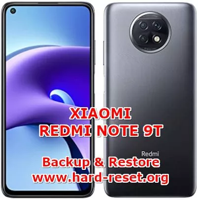 how to backup & restore data on xiaomi redmi note 9t