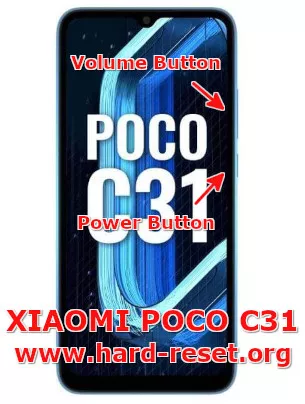 hard reset xiaomi poco p31