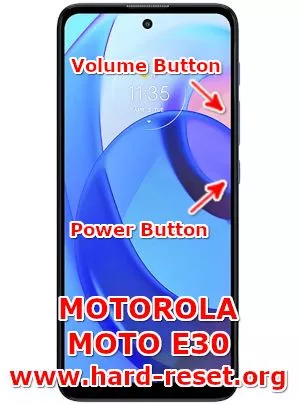 hard reset motorola moto e30