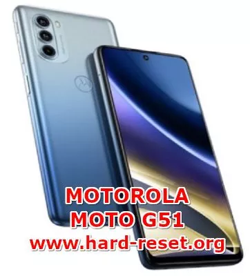 hard reset motorola moto g51