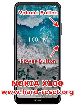 hard reset nokia x100