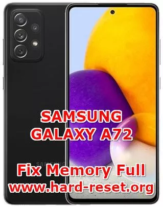 how to fix memory full problems on samsung galaxy a72