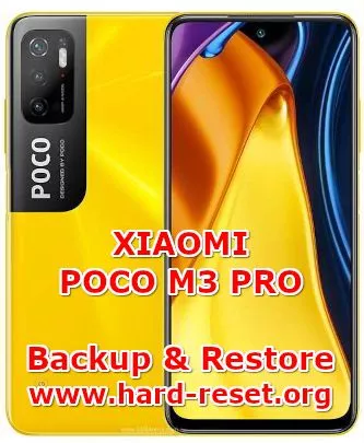 how to backup & restore data on xiaomi poco m3 pro