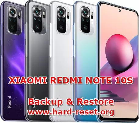 how to backup & restore data on xiaomi redmi note 10s
