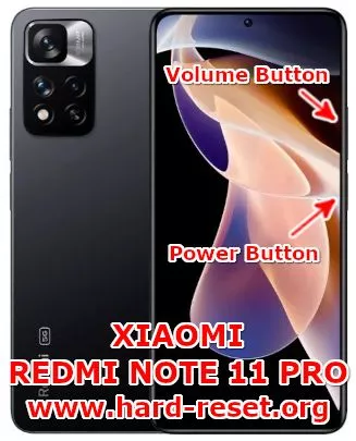 hard reset xiaomi redmi note 11 pro