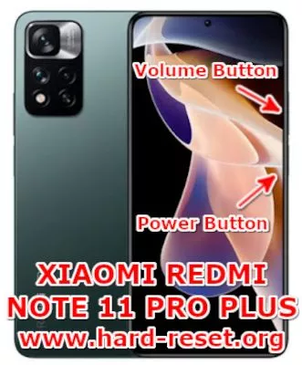 hard reset xiaomi redmi note 11 pro plus