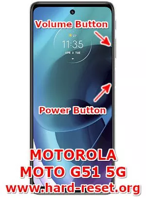 hard reset motorola moto g51 5g