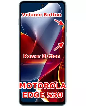 hard reset motorola edge s30
