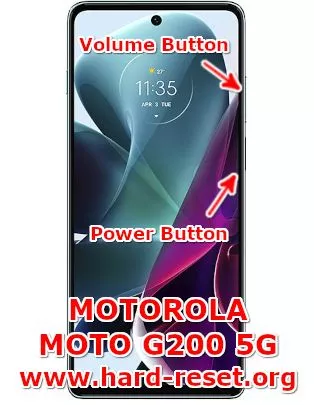 hard reset motorola moto g200