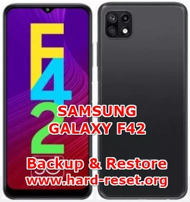 how to backup & restore data on samsung galaxy f42