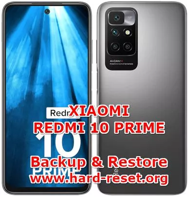 how to backup & restore data on xiaomi redmi 10 prime