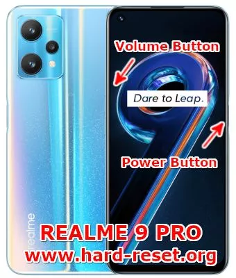 hard reset oppo realme 9pro