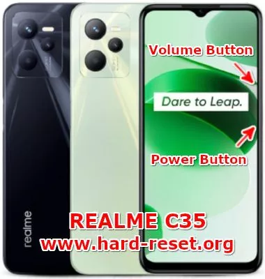 hard reset oppo realme c35