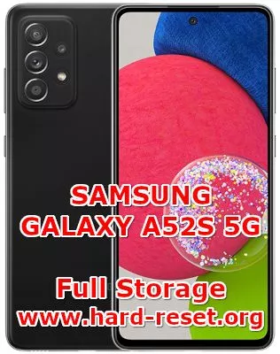 how to fix insufficient memory full problem on samsung galaxy a52s