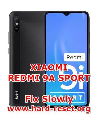 how to fix slowly problems on xiaomi redmi 9a sport