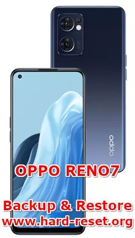 how to backup restore data on oppo reno7