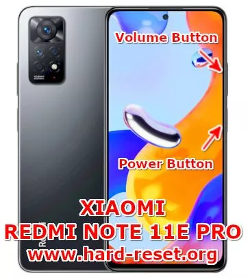 hard reset xiaomi redmi note 11e pro