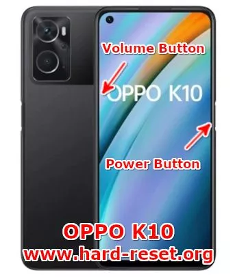 hard reset oppo k10