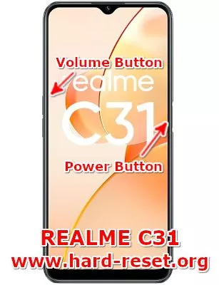 hard reset oppo realme c31