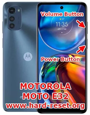 hard reset motorola moto e32