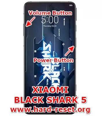 hard reset xiaomi blackshark 5