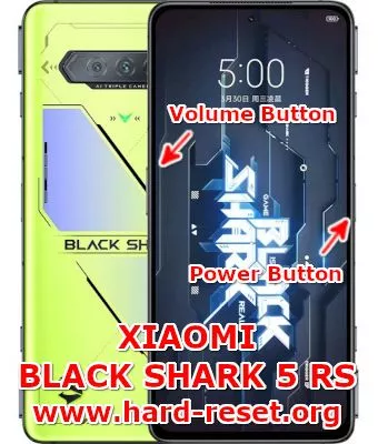 hard reset xiaomi blackshark 5rs