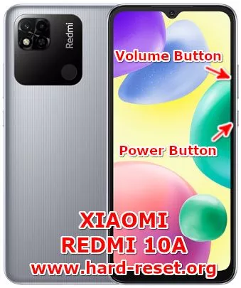 hard reset xiaomi redmi 10a
