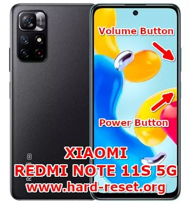 hard reset xiaomi redmi note 11s 5g