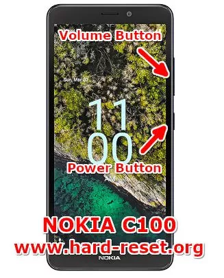 hard reset nokia c100