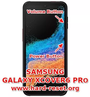 hard reset samsung galaxy xcover6 pro