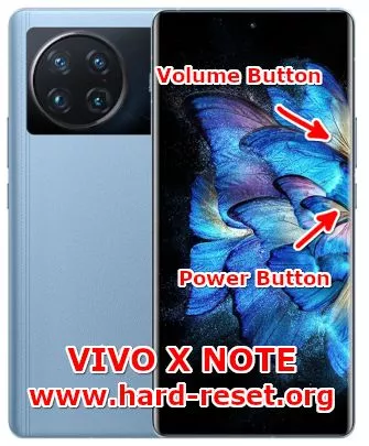 hard reset vivo x note