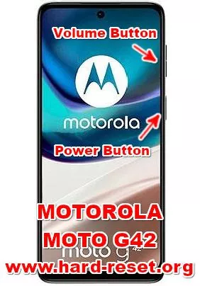 hard reset motorola moto g42