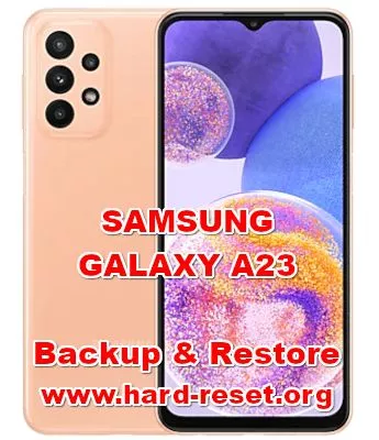 how to backup & restore data on samsung galaxy a23