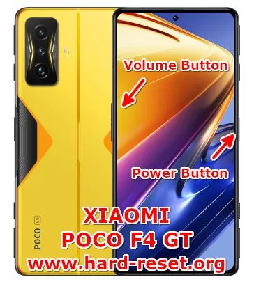 hard reset xiaomi poco f4 gt