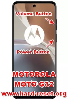 hard reset motorola moto g32