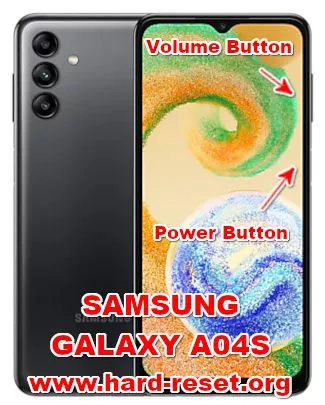 hard reset samsung galaxy a04s