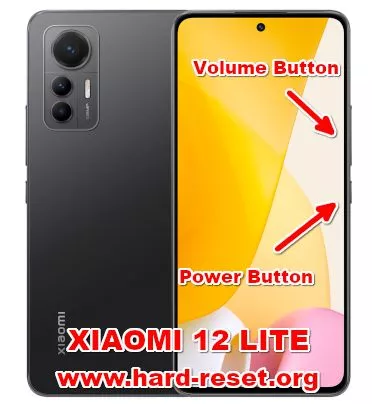 hard reset xiaomi 12 lite