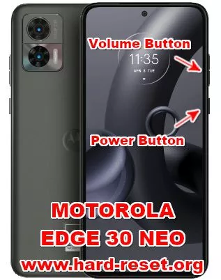 hard reset motorola edge 30 neo