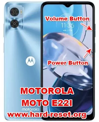 hard reset motorola moto e22i