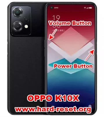 hard reset oppo k10x