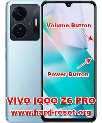 hard reset vivo iqoo z6 pro